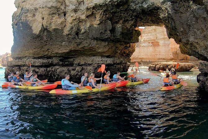2-hour Kayak Tour of Ponta da Piedade Caves and Beaches - The swim break: quick reset, then back on the boat
