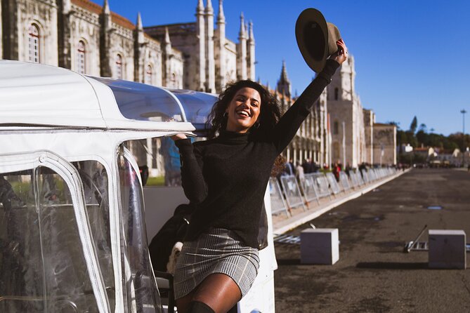4 Hour Lisbon Private Guided Tour via Tuk Tuk - A route that moves from lower streets toward big viewpoints