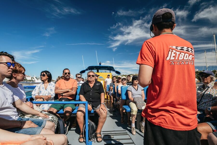 Albufeira: 2.5-Hour Benagil Caves & Dolphin Watching - Albufeira to Benagil by Speedboat: what you are really buying