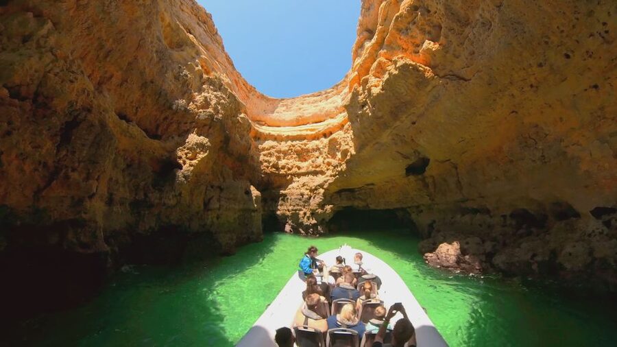 Albufeira: Benagil Cave and Dolphin Sightseeing Boat Cruise - Coastline stops you pass, and why they’re worth seeing from sea level