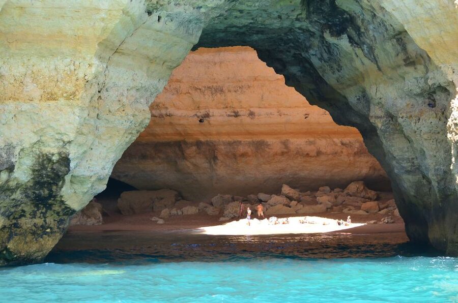 Albufeira: Dolphin Watching and Benagil Cave Boat Cruise - What the guide team actually does during the cruise