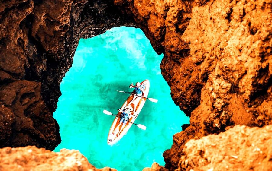 Albufeira: Hidden Beaches & Cliffs Guided Kayak Cave Tour - Kayak Albufeira’s cliffs, not just the coast from land