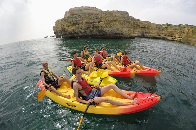 Albufeira Kayak Cave Tour – Hidden Beaches & Cliffs - Praia dos Arrifes: More Cliff Face, More Water-Level Views