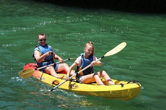 Albufeira Kayak Tour – Relaxing Trip with 2 Guides - Kayak Time Off Albufeira: Caves, Sea Arches, and a Calm Rhythm