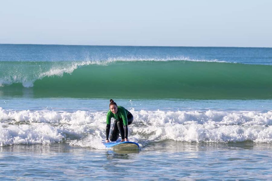Albufeira: Learn to Surf in Chill Beach Vibes & Good Times - The Two-Hour Lesson Plan: Warm-Up, Wave Catches, and Standing Up