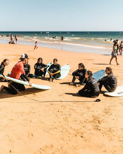 Albufeira: Learn to Surf in Chill Beach Vibes & Good Times - Instructors in the Water: Clear Feedback and Patient Coaching