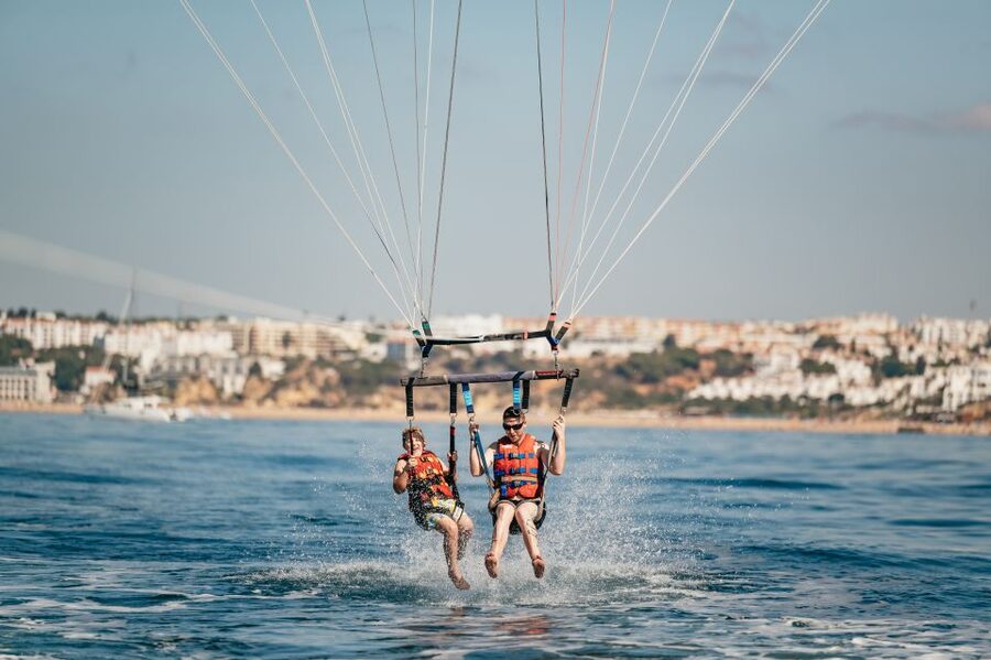 Albufeira: Parasailing Boat Trip - Key things to know before you go