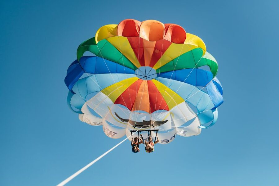 Albufeira: Parasailing Boat Trip - What happens on the boat before you fly