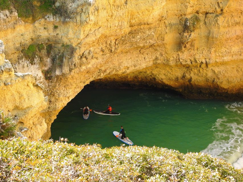 Albufeira: Secret Caves & Beaches Kayak Tour with Swim Stop - Praia da Coelha, sightseeing + more paddling with the guide steering