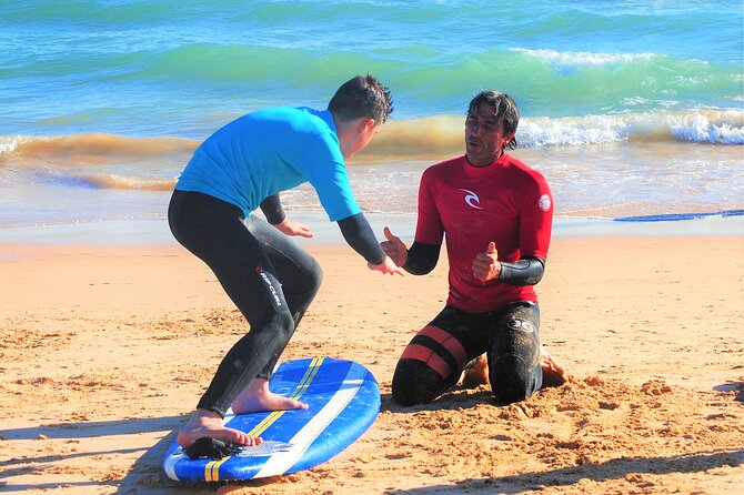 Albufeira: Surf Lesson - Praia da Galé: The Albufeira Surf Lesson Starting Point