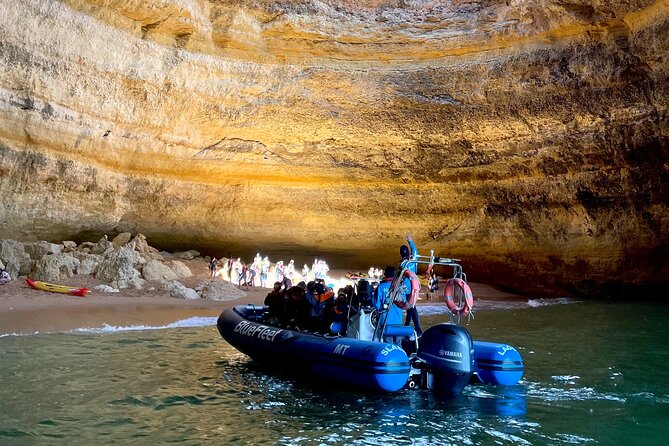 Algar de Benagil from Lagos - Algar de Benagil from Water Level: What You See Inside