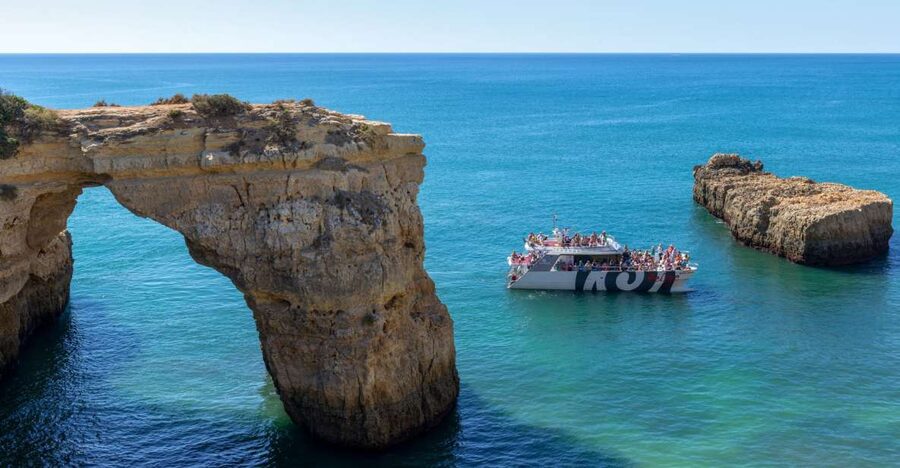 Algarve 3-Hour Caves and Coastline Boat Trip - Benagil Cathedral Cave interior: the stop that makes the tour worth it