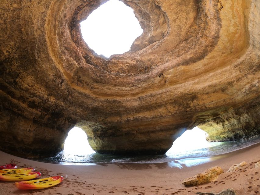 Algarve: Benagil Cave Sunrise Kayak Tour with Shower Use - Praia da Corredoura and Carvalho Beach: The Coastline Stretch That Makes It Worth 90 Minutes
