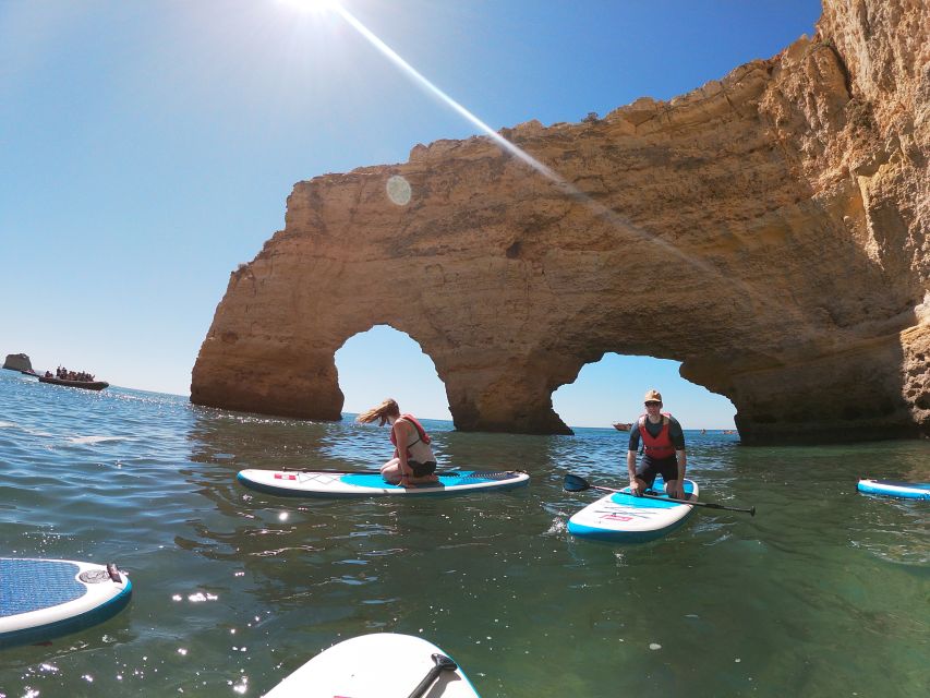 Algarve: Benagil Caves SUP Tour since 2016 - Benagil Caves from a SUP, the big reason this feels special