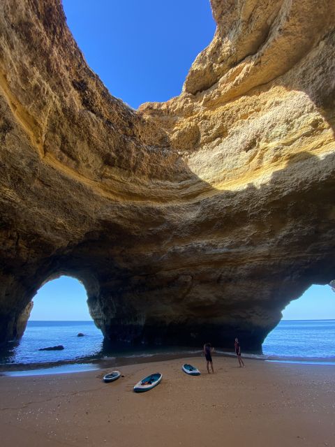 Algarve: Benagil Caves SUP Tour since 2016 - Benagil Cave photo time, and what weather permitting really means