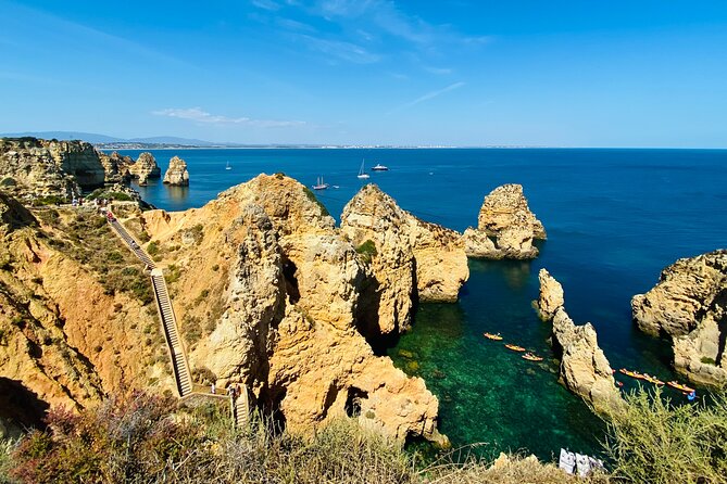 Algarve: Lagos Sightseeing guided Tour with e-bikes - Old Castle and Bandeira Fort: Lagos from the high points