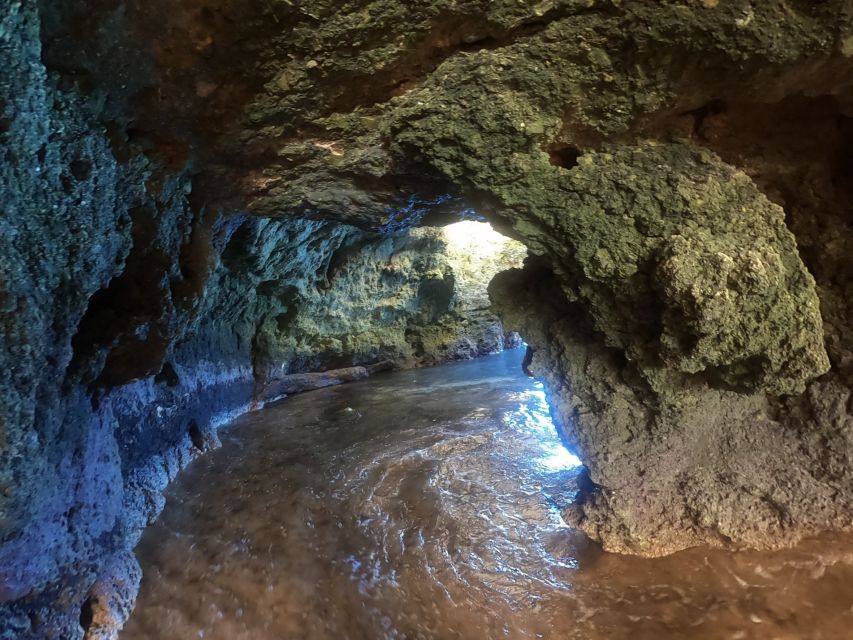 Alvor: Explore Caves Boat and Kayak Tour - The Return Cruise to Alvor: Chill Deck Time with a Purpose