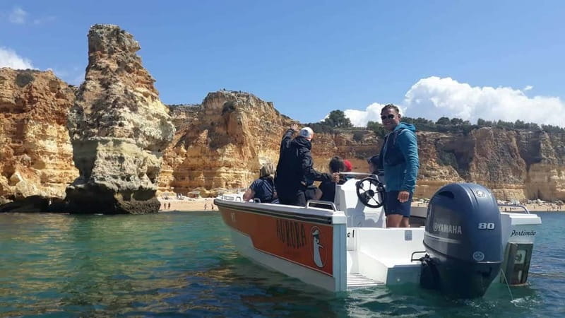 Armação de Pêra: Benagil and 10 Best Caves Guided Boat Tour - Aurora Boat Trips and the Small-Boat Cave Advantage