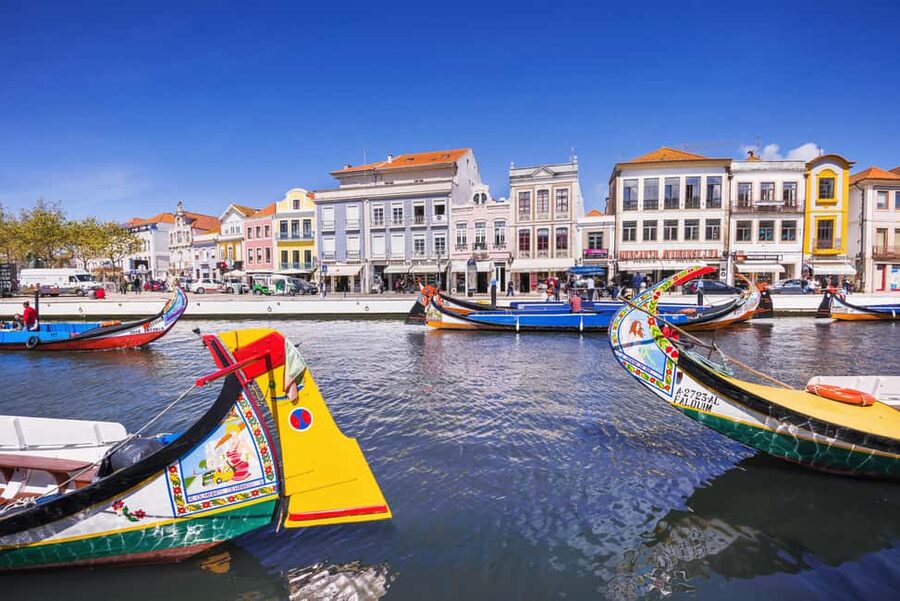 Aveiro: Half-Day Tour from Porto with Optional Cruise - Costa Nova beach stop: striped houses in about 30 minutes