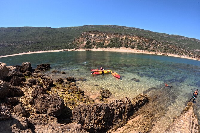 Award Winner Premium Kayak and Coasteering Adventure with Lunch - A One-Day Kayak and Coasteering Hit in Arrábida Natural Park