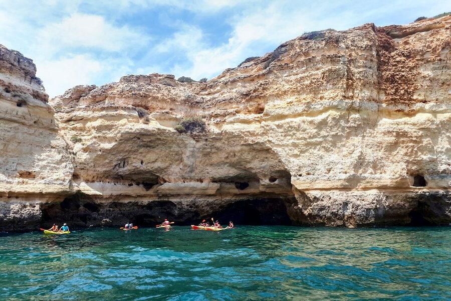 Benagil: Benagil Caves and Secret Spots Guided Kayaking Tour - Benagil Sea Cave: why the first stop feels like the main event