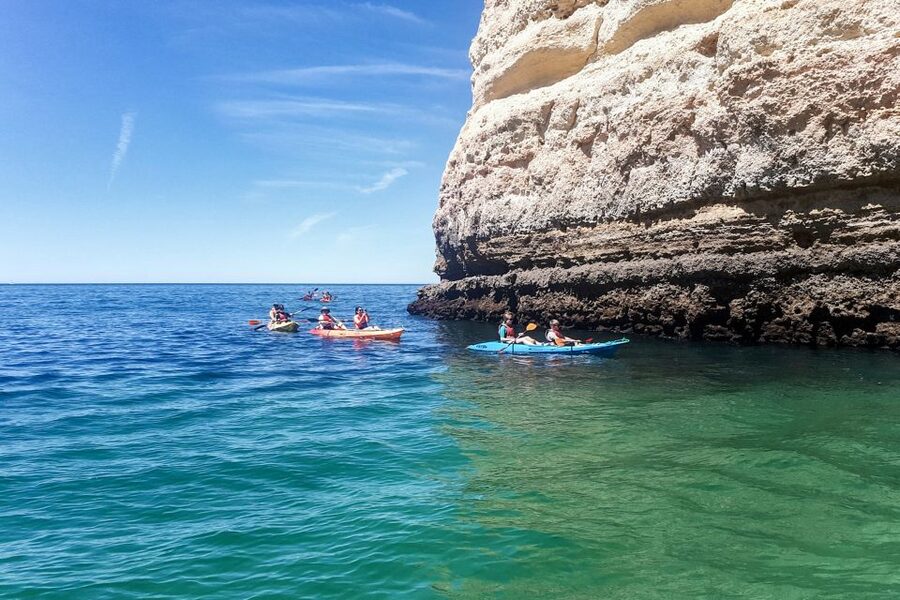 Benagil: Benagil Caves and Secret Spots Guided Kayaking Tour - Who should book, and who should skip this cave kayak tour