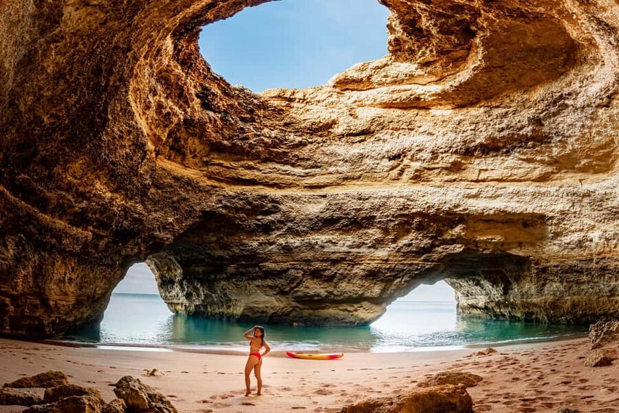 Benagil cave 1 hour tour with local guide - The safety briefing and kayak gear you actually need