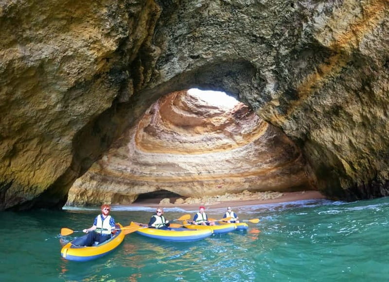 Benagil cave 1 hour tour with local guide - Stopping at an enclosed beach, for a calmer moment