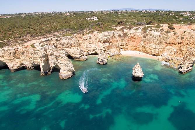 Benagil Cave and Marinha Beach Boat Tour from Portimao - Marinha Beach viewpoints: star beach energy, from water level