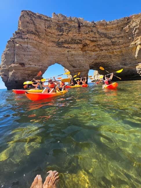 Benagil Cave: Guided Kayak Tour with Caves and Cliffs - Practical tips for an easier day on the water