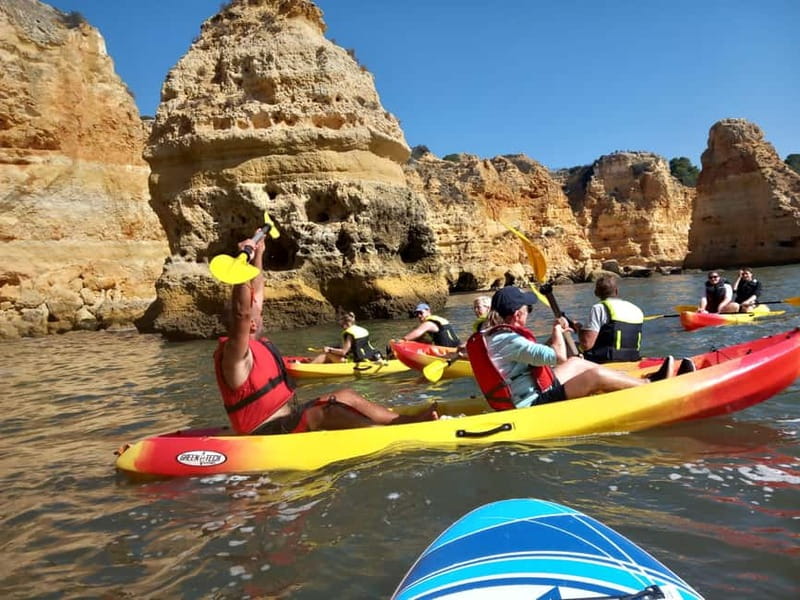 Benagil Cave: Guided Kayak Tour with Caves and Cliffs - Entering Benagil Cave from the water, and why conditions matter