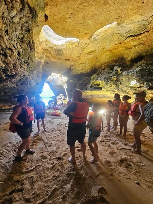 Benagil Cave: Guided Kayak Tour with Caves and Cliffs - Your guide can make or break the trip