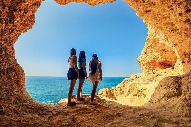 Benagil Cave Tour From Faro - Discover The Algarve Coast - Algar Seco park: the first look that makes the rest make sense