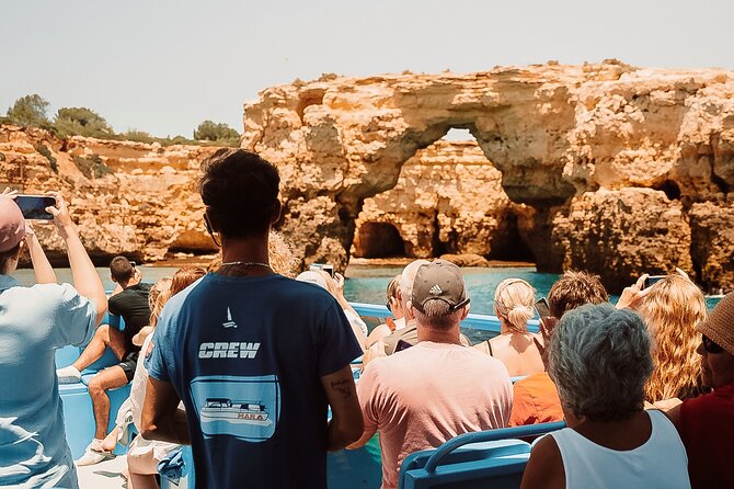 Benagil Caves and Dolphin Watching - 2.5h - Cruising the Algarve coast: rock formations and Marinha beach views