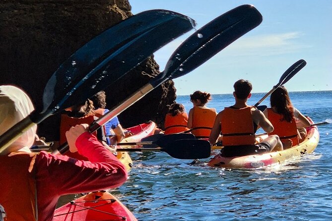 Benagil: Caves, Beaches, and Secret Spots Guided Kayak Tour - Praia da Marinha and Arco Natural: postcard cliffs with real time to enjoy