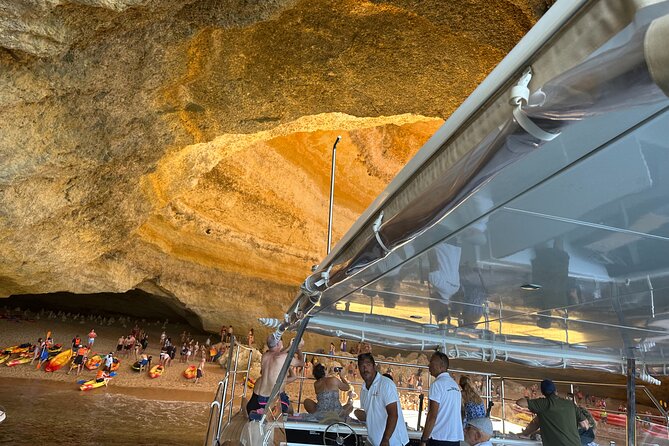 Benagil Caves & Coast from Portimão on an Eco-Friendly Catamaran - Solar-powered catamaran comfort that actually helps on the water