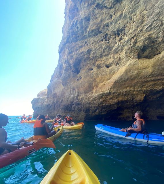 Benagil: Caves, Coves & Secret Beaches Guided Kayaking Tour - Praia da Corredoura pass-by: short look, useful context