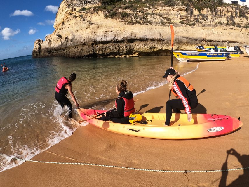 Benagil Caves: small group Kayaking Tour with a Local Guide - Launch Setup: Paddling Instructions, Safety Checks, and Getting Ready To Get Wet