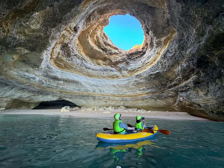 Benagil Caves: small group Kayaking Tour with a Local Guide - Entering Algar de Benagil Cave: The Photo Moments That Boats Miss