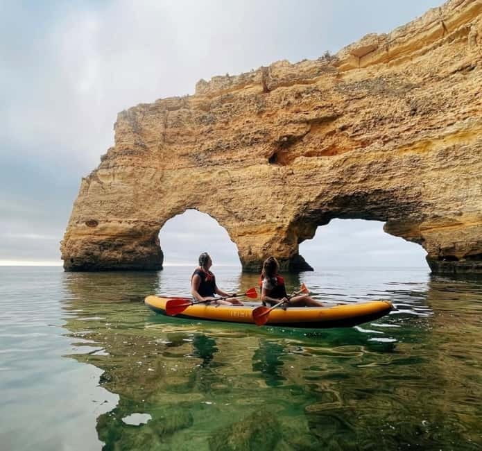 Benagil: Guided Kayak Tour inside caves and Praia da Marinha - Key highlights to know before you go