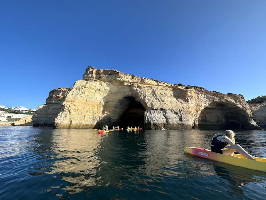 Benagil: Kayak Tour to Benagil Caves – Small Group - Benagil Sea Cave: the stop that makes the whole tour click