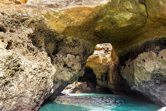 Benagil Long Boat tour (From Carvoeiro to Praia da Marinha) - Algar de Benagil (Benagil Sea Cave): close-up cave views and the ceiling eye