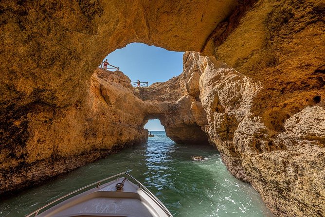 Benagil Long Boat tour (From Carvoeiro to Praia da Marinha) - Praia da Marinha arches and pinnacles: the second big wow
