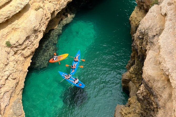 Benagil, Marinha & Albandeira - Kayak w/ Local Guide - Benagil Sea Cave: the moment you came for, with a crucial rule