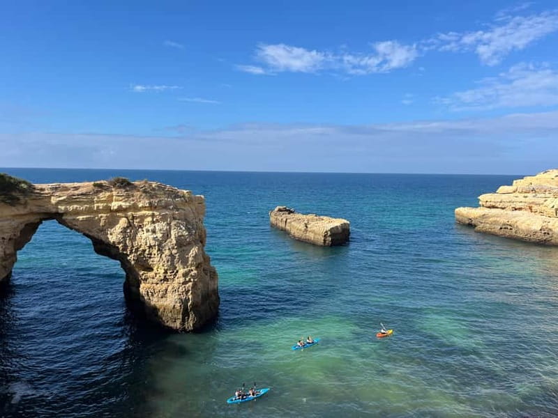 Benagil, Marinha & Albandeira - Kayak w/ Local Guide - Who should book this kayak route, and who should skip