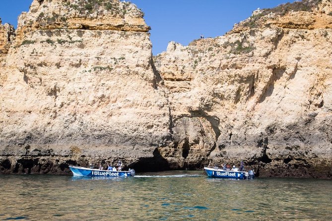 Boat Trip to Ponta da Piedade from Lagos - The BlueFleet small-boat advantage for getting close