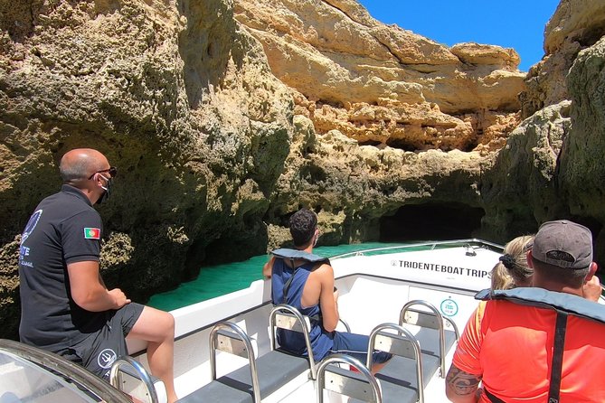 Boat Trip to the Benagil Caves from Armação de Pêra - Meeting at Fisherman’s Beach, Then Getting Set for the Sea