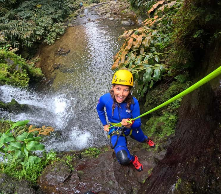 Canyoning in Ribeira dos Caldeirões – Hidden Waterfall Adventure - Meet WildFlow Adventures and the guide style (Luis and Marto)
