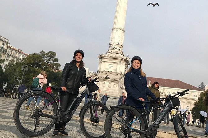 Central Lisbon E-Bike Tour - Stop 2: Baixa, Rossio, Restauradores, and Avenida da Liberdade