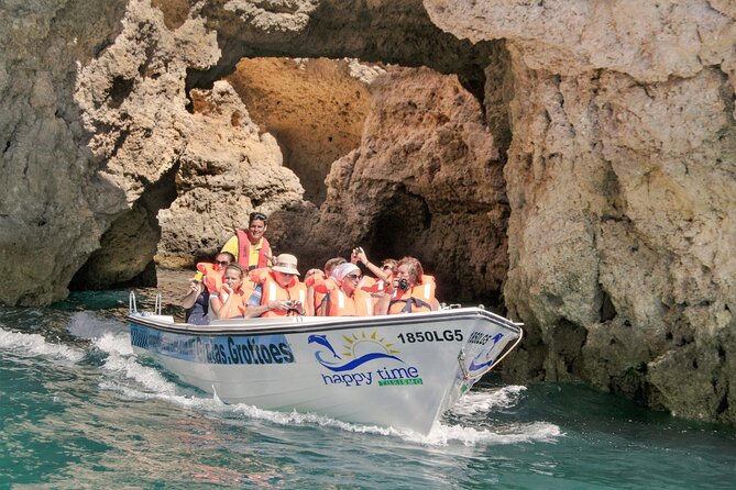 Coastal Tour 2H30M / Lagos / Grottos / Aqua Trampoline - The Return Cruise to Lagos: A Calm Finish with One More Coast View